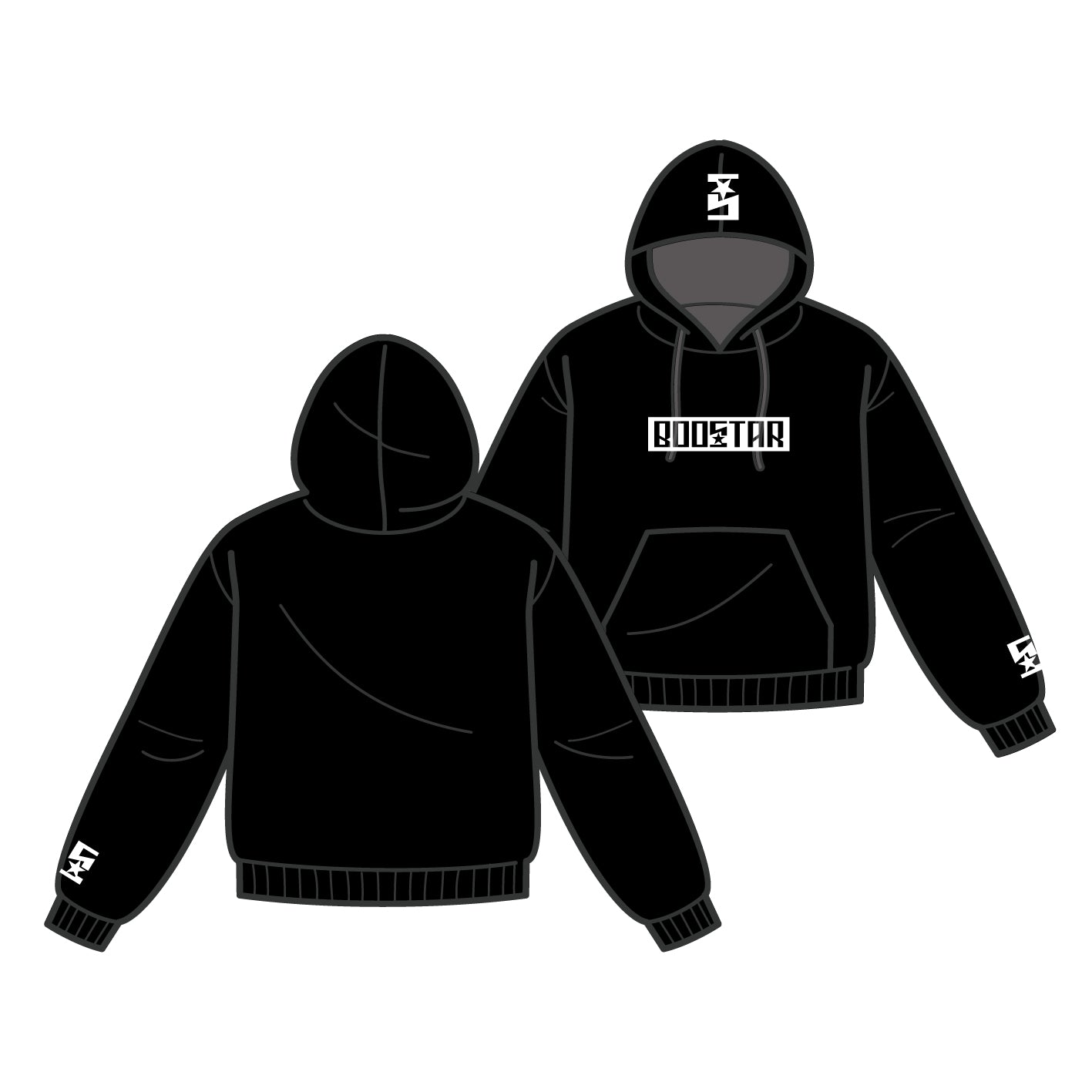 HOODIE / BOOSTAR-69 / BH-22BW