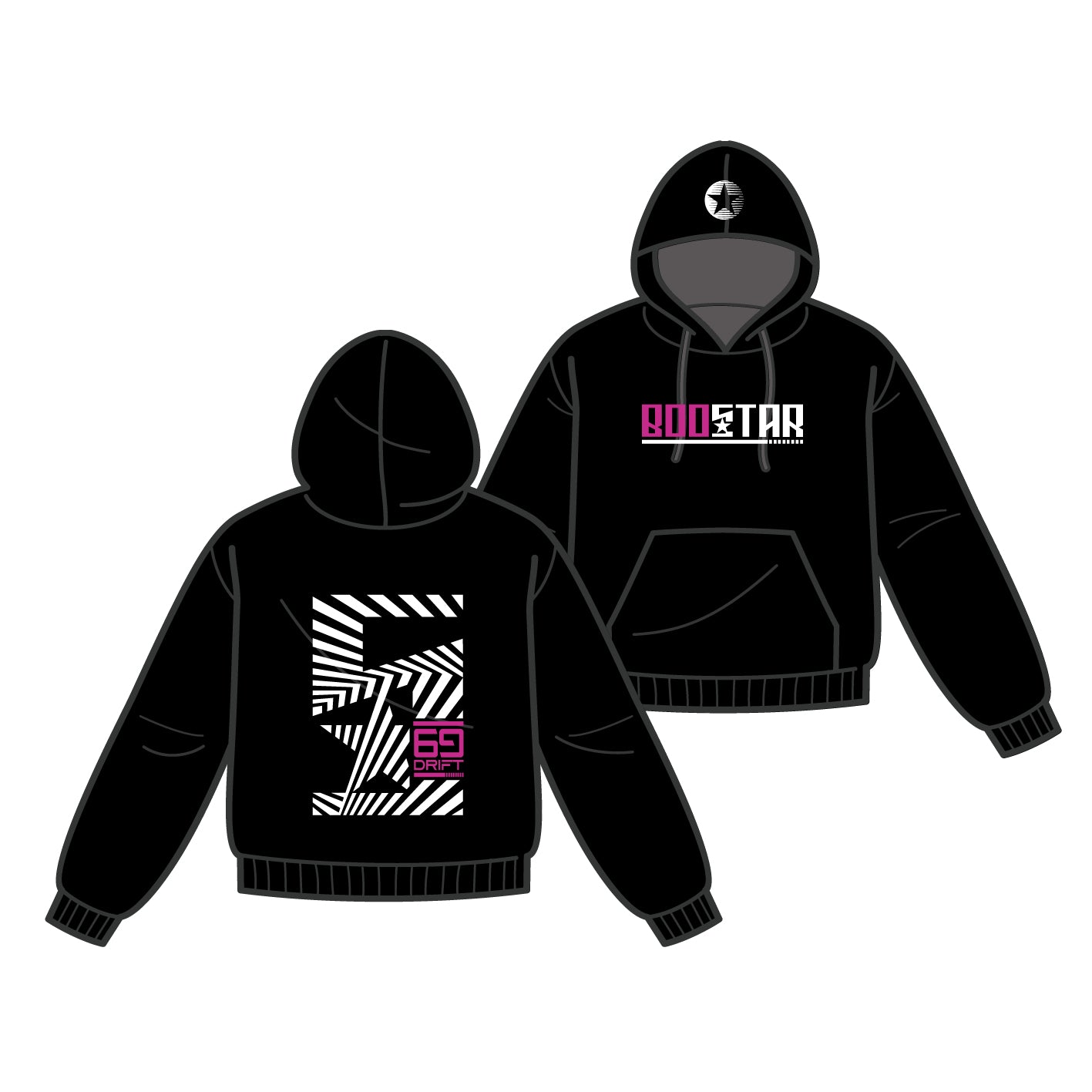 HOODIE / BOOSTAR-69 / BH-25BP