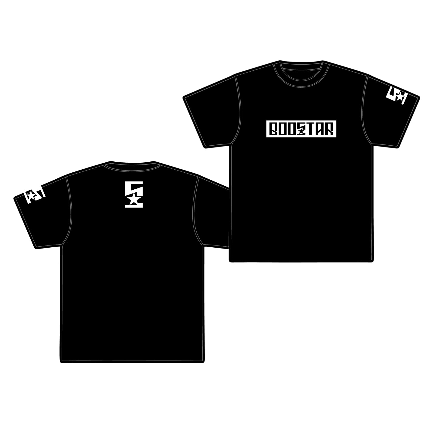 T-shirt BOOSTAR-69 / BT-22BW
