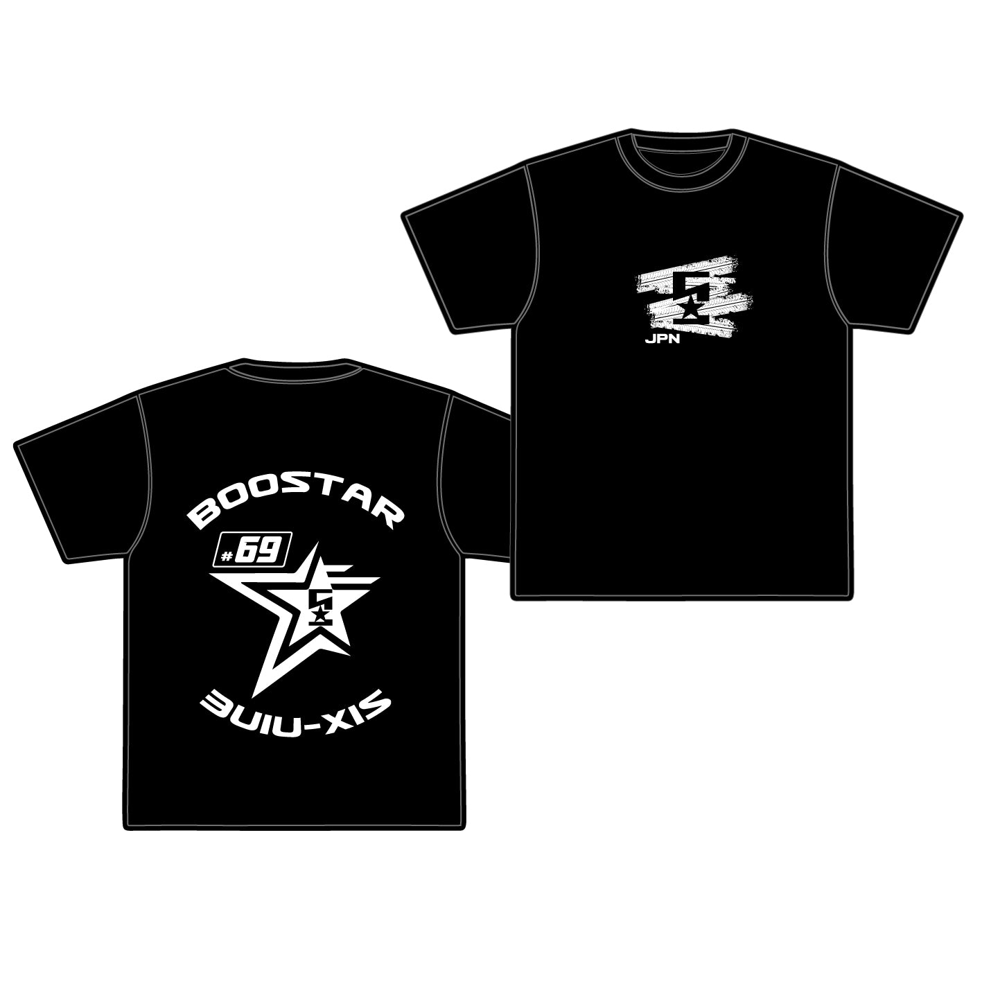 T-shirt BOOSTAR-69 / BT-24BW
