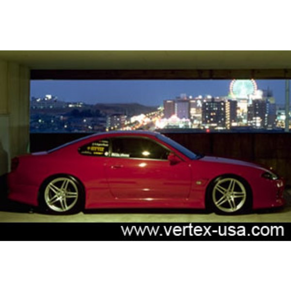 Vertex Side Skirts for 1999-2002 Nissan S15 Silvia