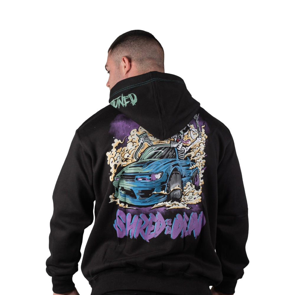 Hard TUNED Shred Till Ya Dead Hoodie – BOOSTAR-69