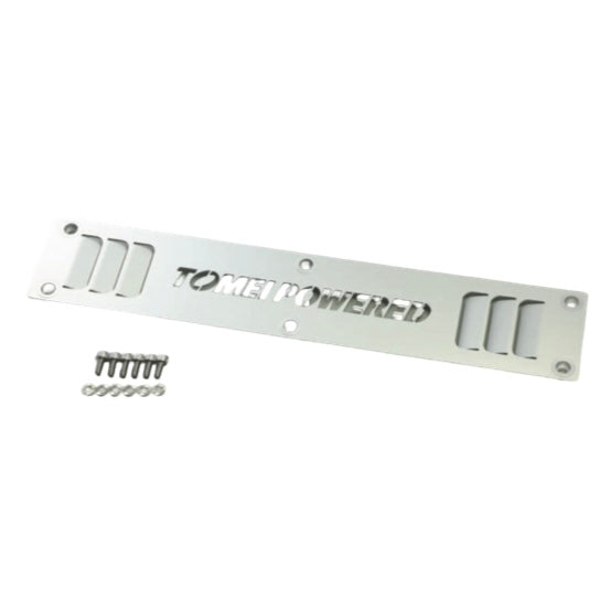 SR20DET Metal ornament plate, hairline anodized