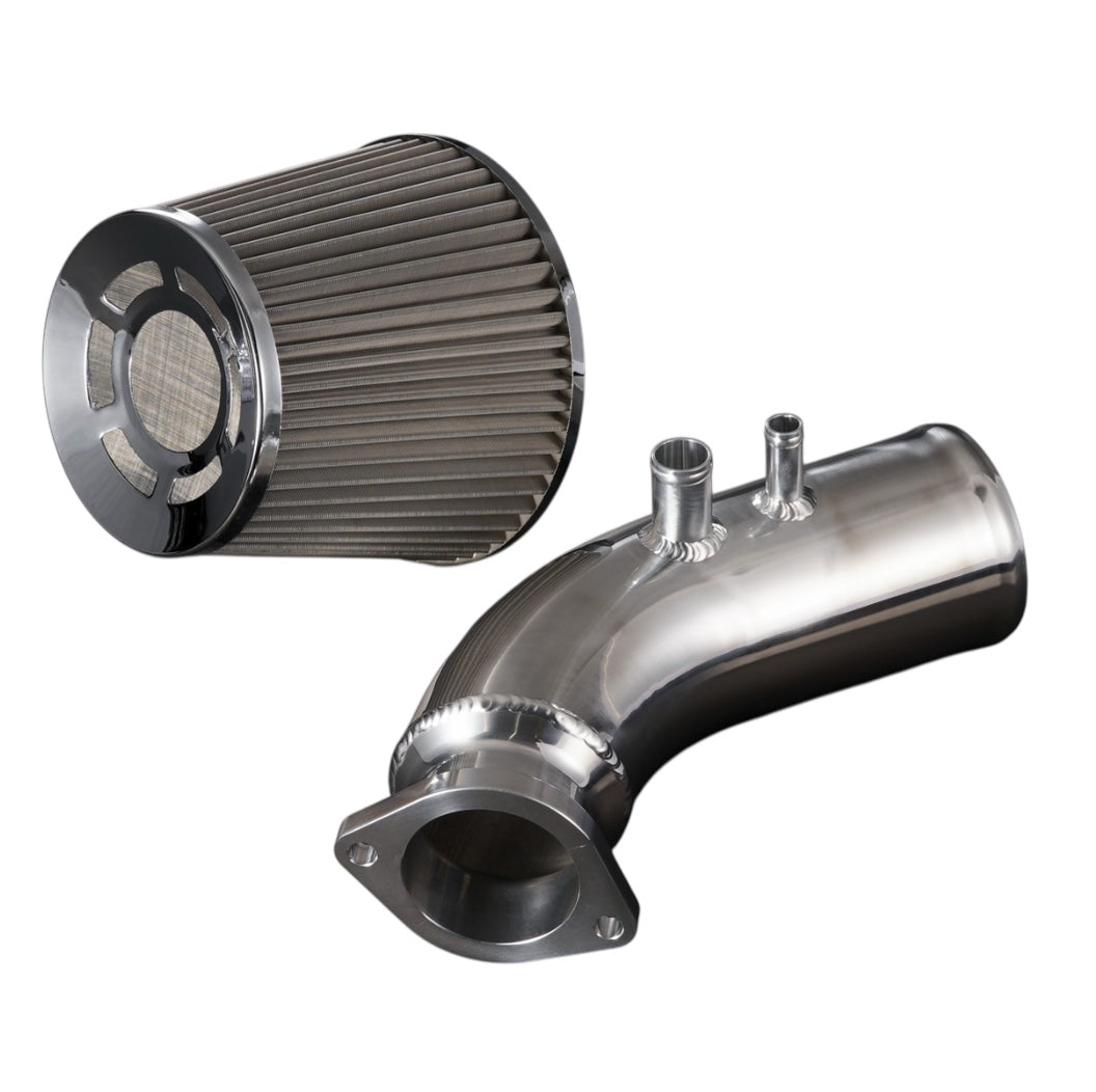 D-MAX/MAX POWER Air cleaner (all stainless steel version) (80Φ) + direct suction pipe (for 1JZ)