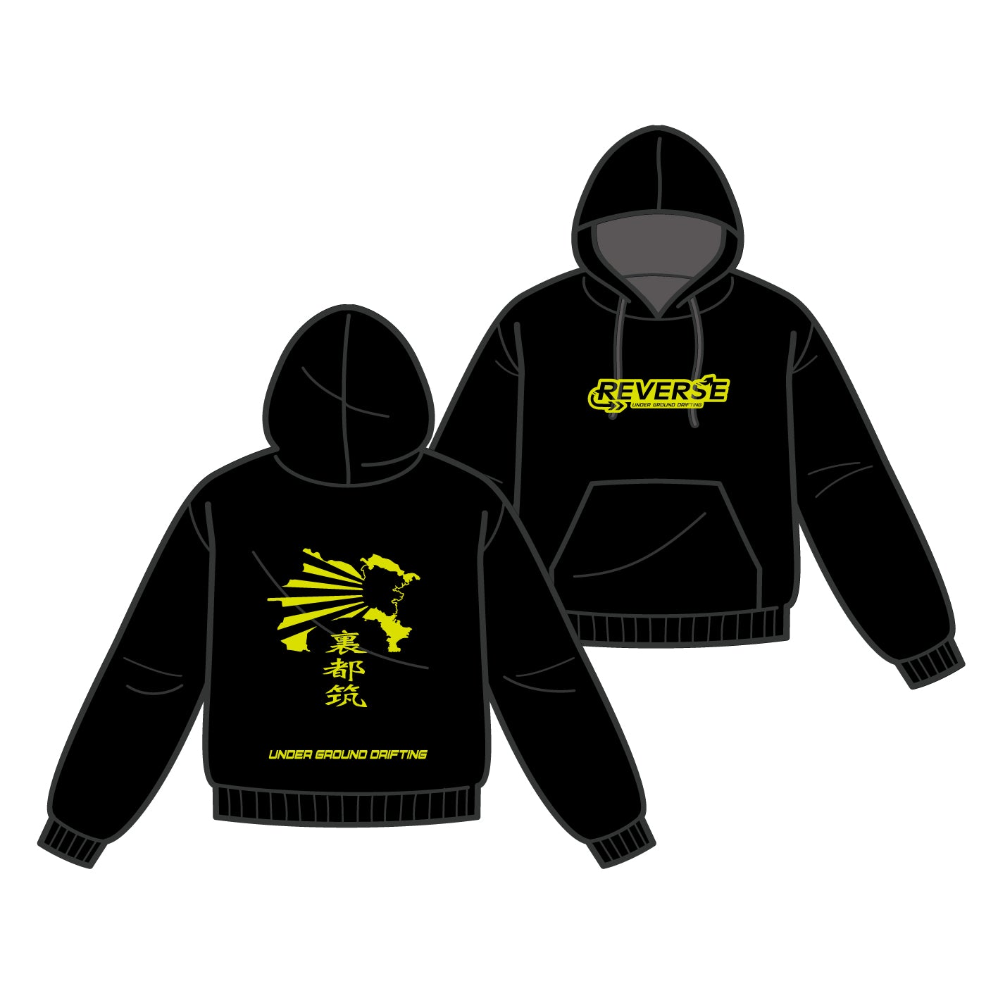 HOODIE / Tean REVERSE / RH-24BY