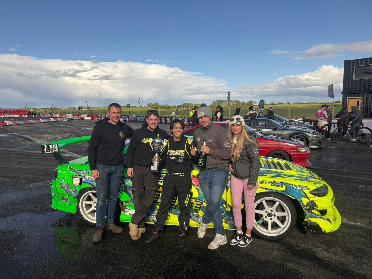 IDS Irish Drift Series Rd2. IRELAND / RYUSEI AKIBA　準優勝