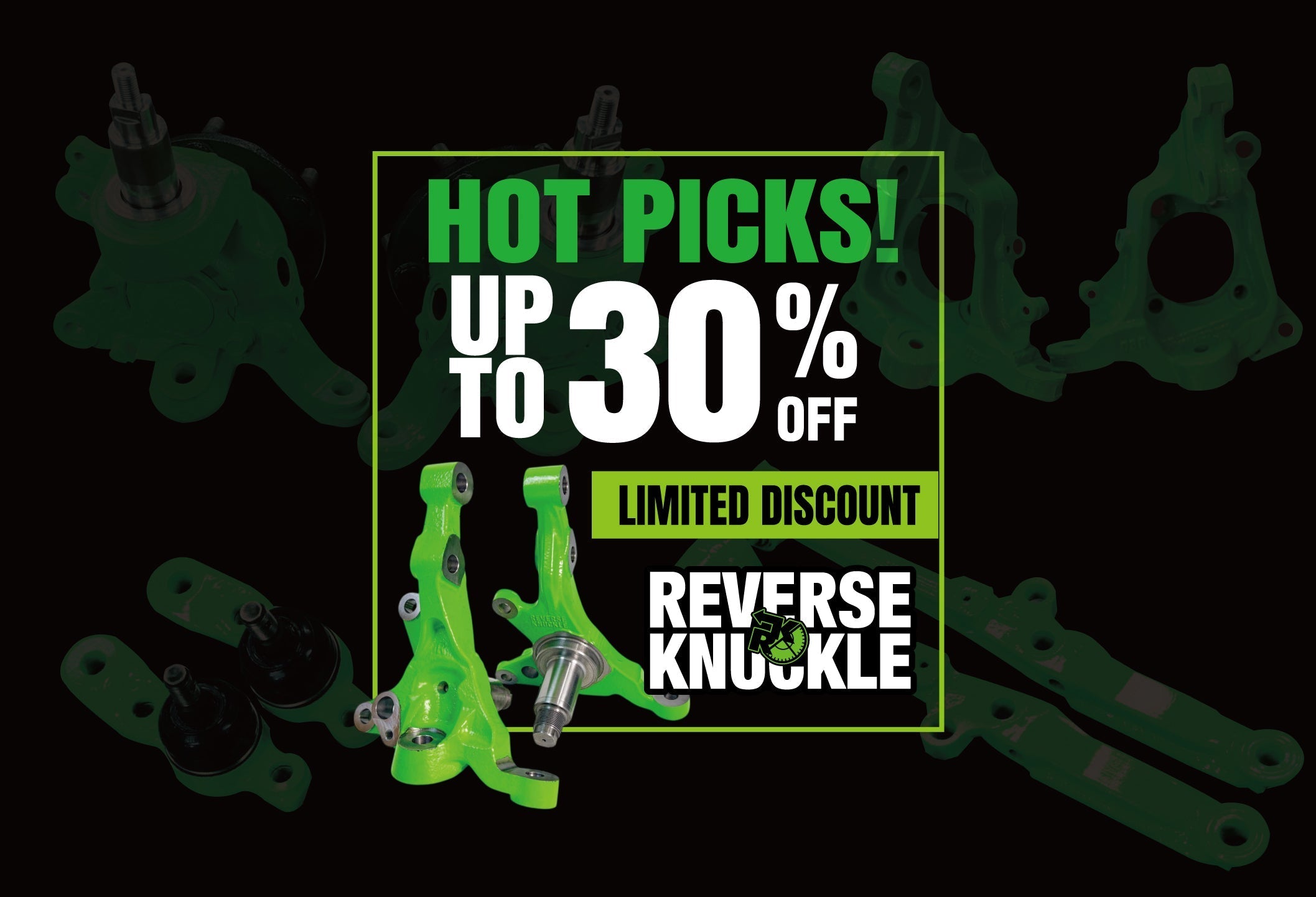REVERSE KNUCKLE SALE  スタート!!