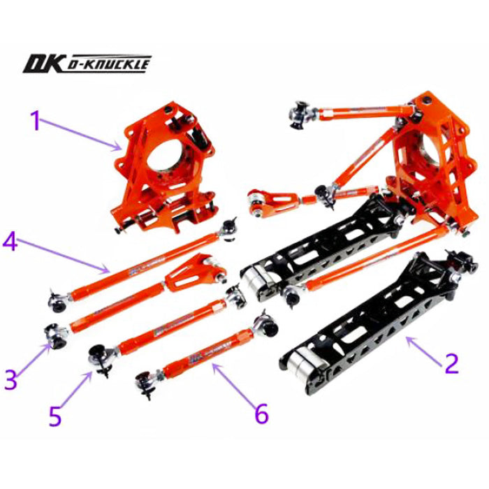 REVERSE KNUCKLE SPL2.5 for SILVIA