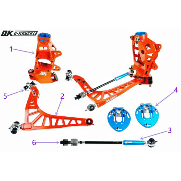 REVERSE KNUCKLE SPL2.5 for SILVIA
