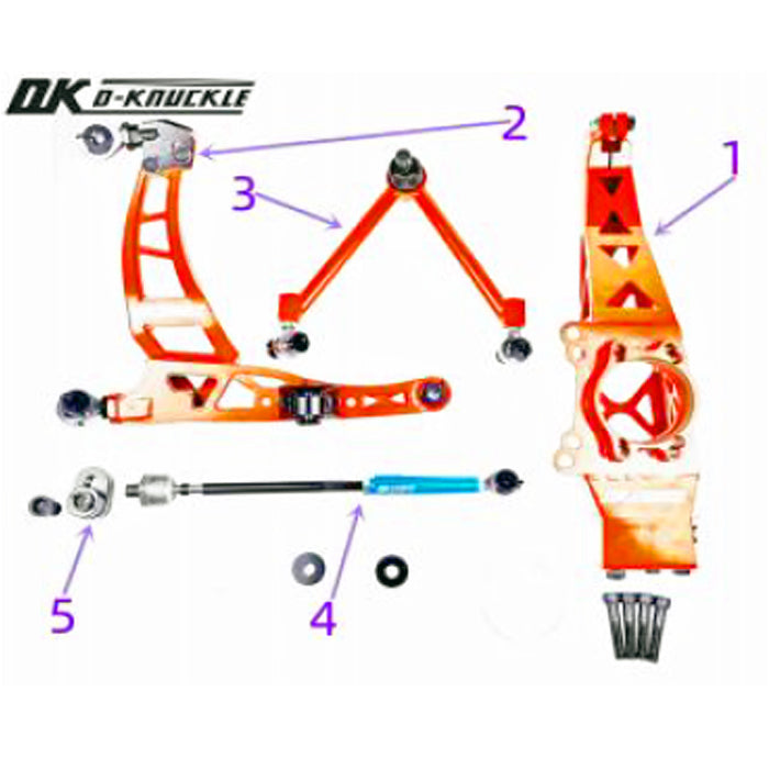REVERSE KNUCKLE SPL2.5 for SILVIA