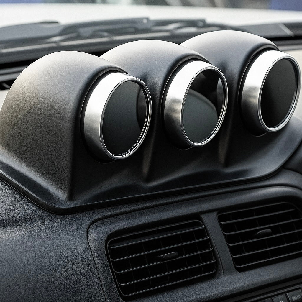 URAS 3-Gauge Meter Panel for S14