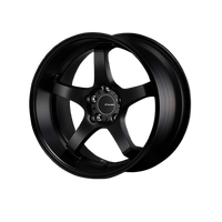 VALINO　VW118D  17×9J＋12 5H/114.3  matte black