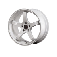 VALINO　VW118D  17×9.5J＋15  5H/114.3  white