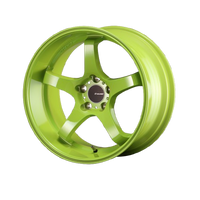VALINO　VW118D　17×9.5J±0 5H/114.3 lime yellow