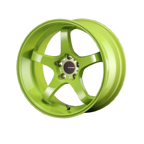 VALINO　VW118D　17×9.5J±0 5H/114.3 lime yellow
