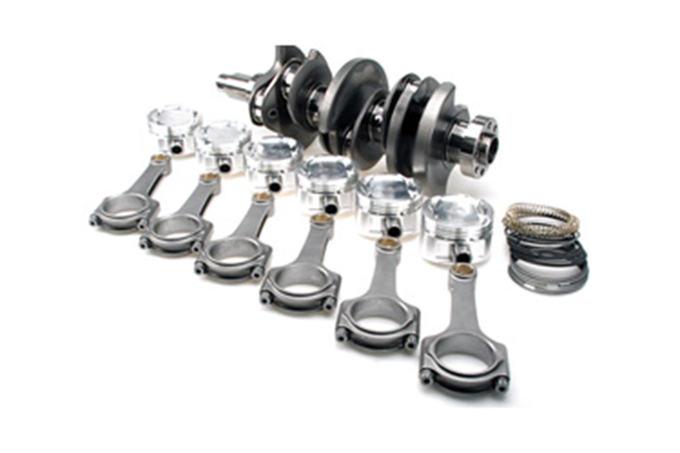 BC Stroker Kit – VR38 – 94.4mm EN40B Crank, I-Beam HD Rod