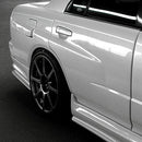 URAS TYPE-R Rear Fender +20mm for R34 SKYLINE 4Dr