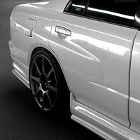 URAS TYPE-R Rear Fender +20mm for R34 SKYLINE 4Dr