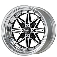 WORK EQUIP 03 DEEP RIM 4H-114.3 15×9J-18 Black Polished Clear
