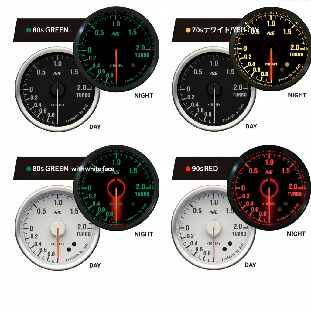 Defi-Link Meter ADVANCE RSII tachometer