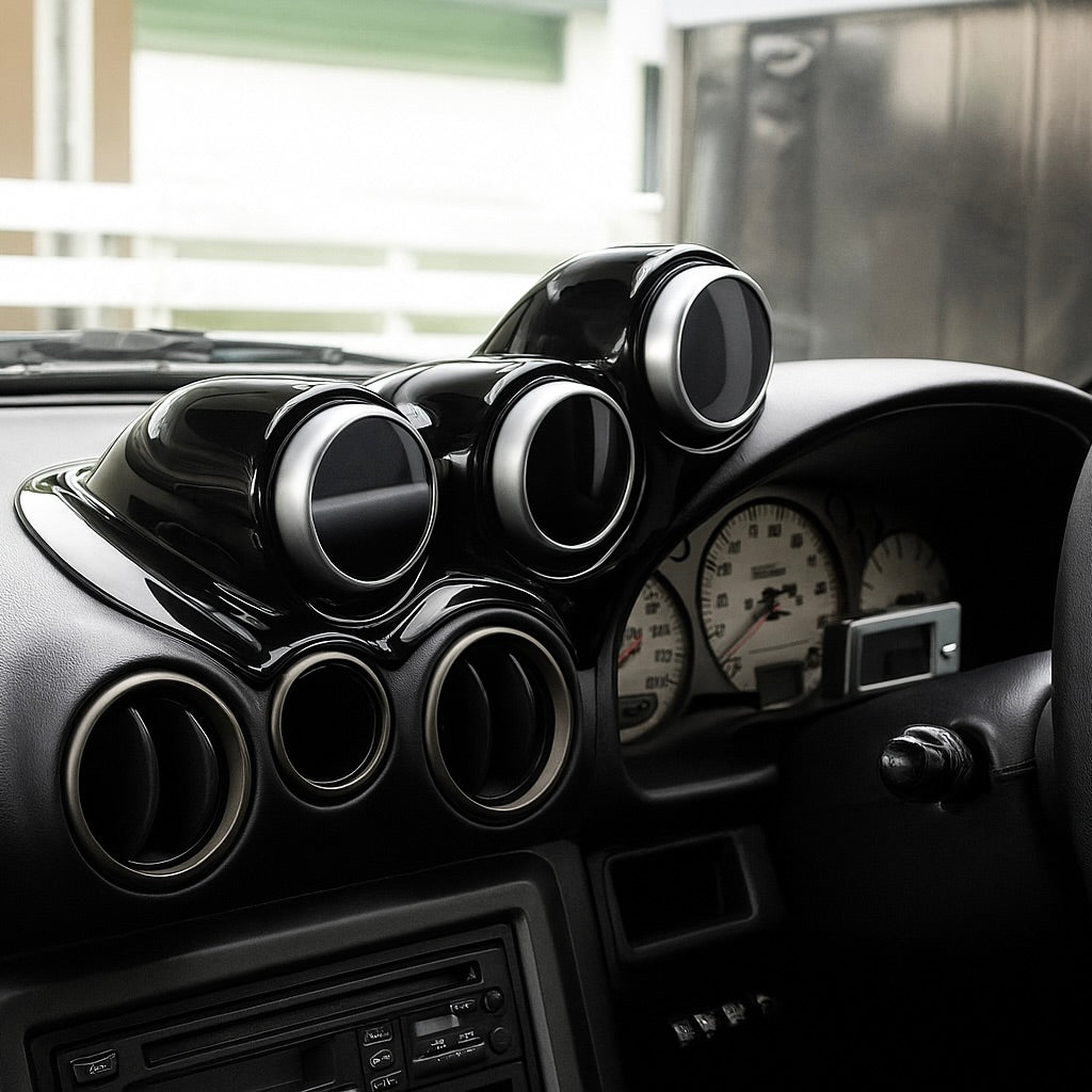 URAS 3-Gauge Meter Panel for S15