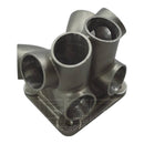 Cast iron merger for 6-cylinder engines