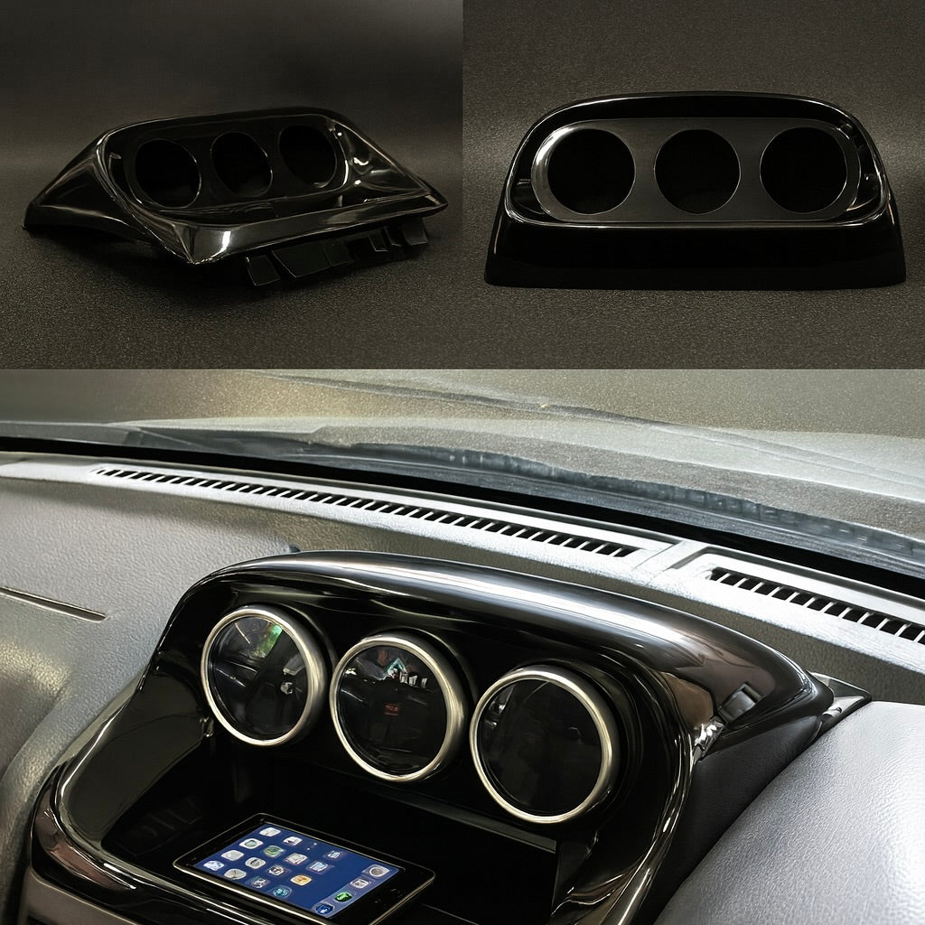 URAS 3-Gauge Meter Panel for R34 SKYLINE