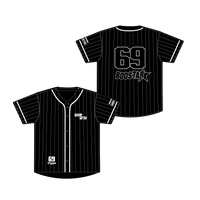 BASEBALL T-SHIRT BOOSTAR/ BBS-25BW【BIZ】