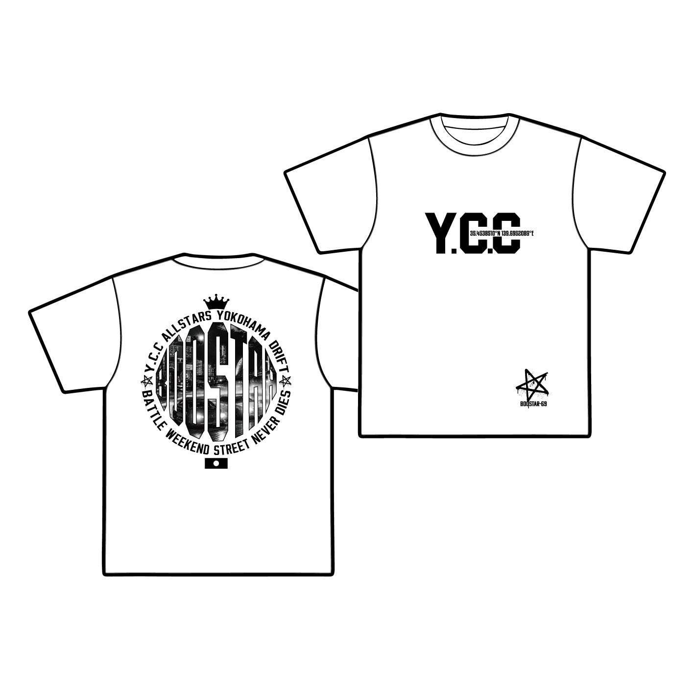 T-Shirt  BOOSTAR-69 / BT-26YCCW【BIZ】