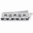 Plazmaman Intake Manifold RB26 R32-34 DTH 6-Injector Fuel Rail Aluminum