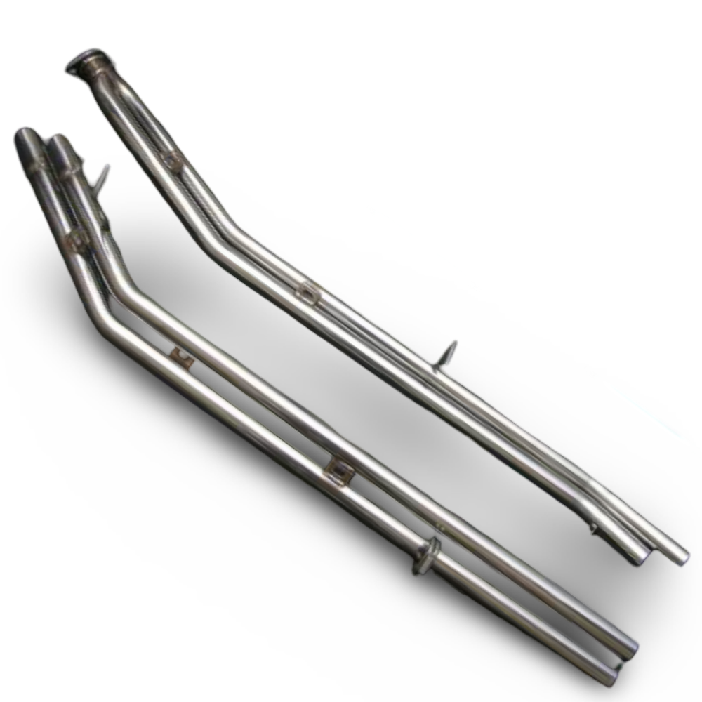 NANIWA / 42.7mm Dual Full Dual Stainless Exhaust for JZX81 GX81