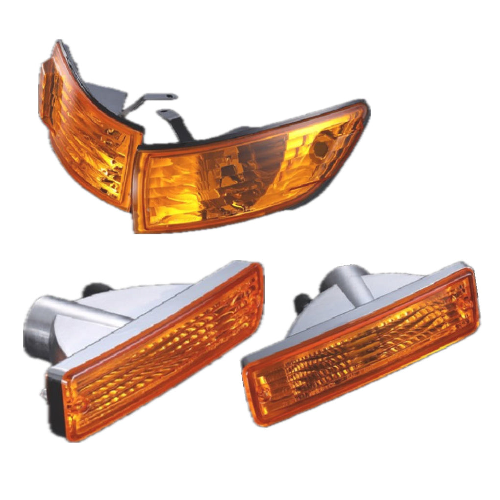 D-MAX /S13 Front lens 2-piece set (orange)