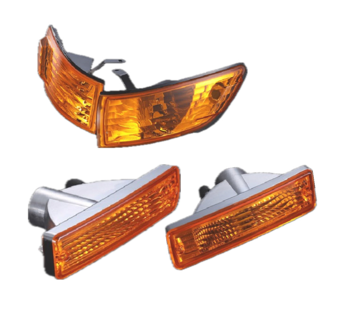 D-MAX /S13 Front lens 2-piece set (orange)