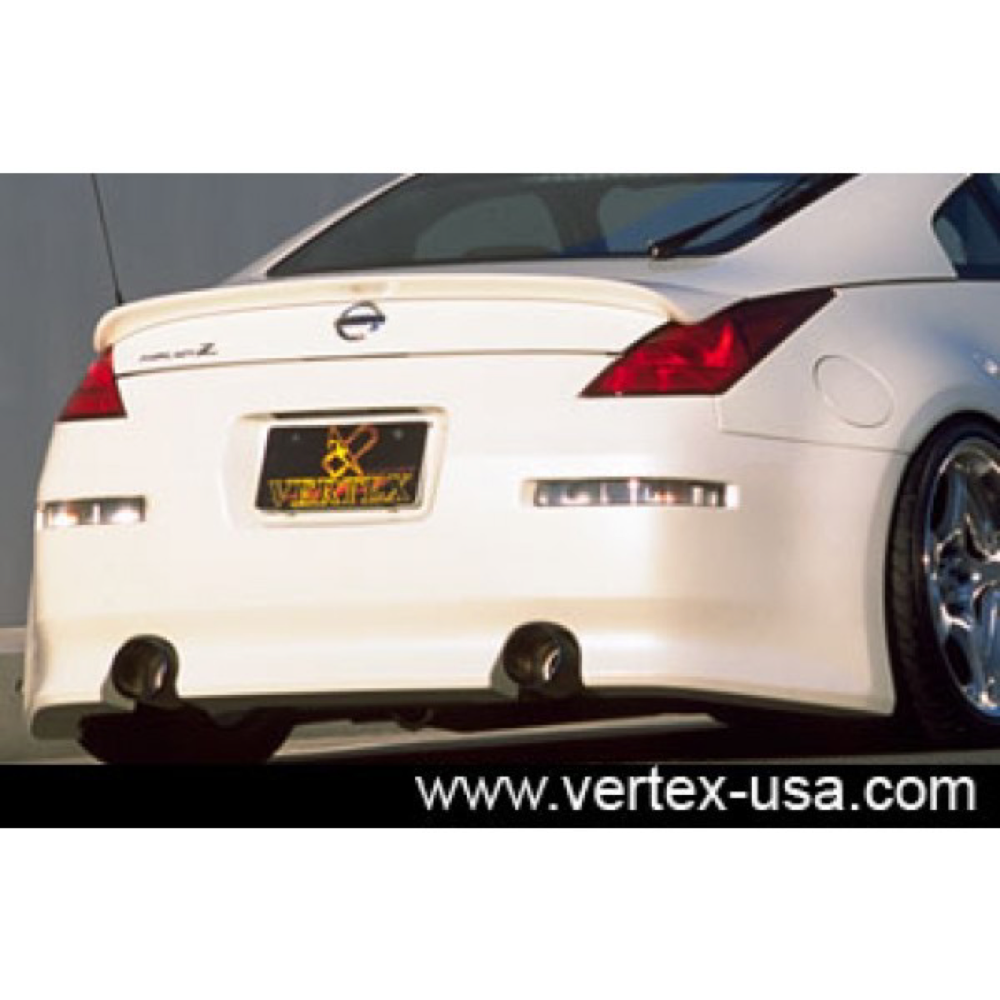 Vertex Rear Bumper for 2003-2009 Nissan Z33 350Z