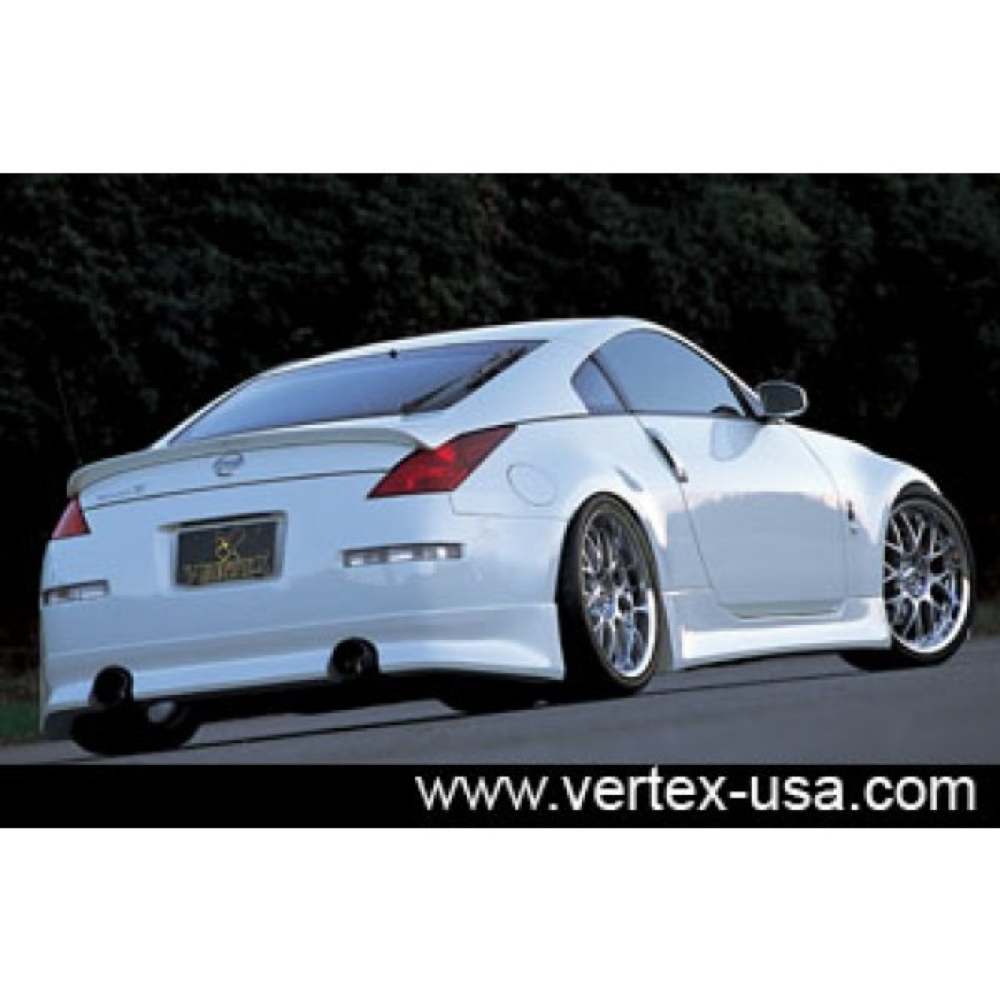 Vertex Rear Lip for 2003-2009 Nissan Z33 350Z