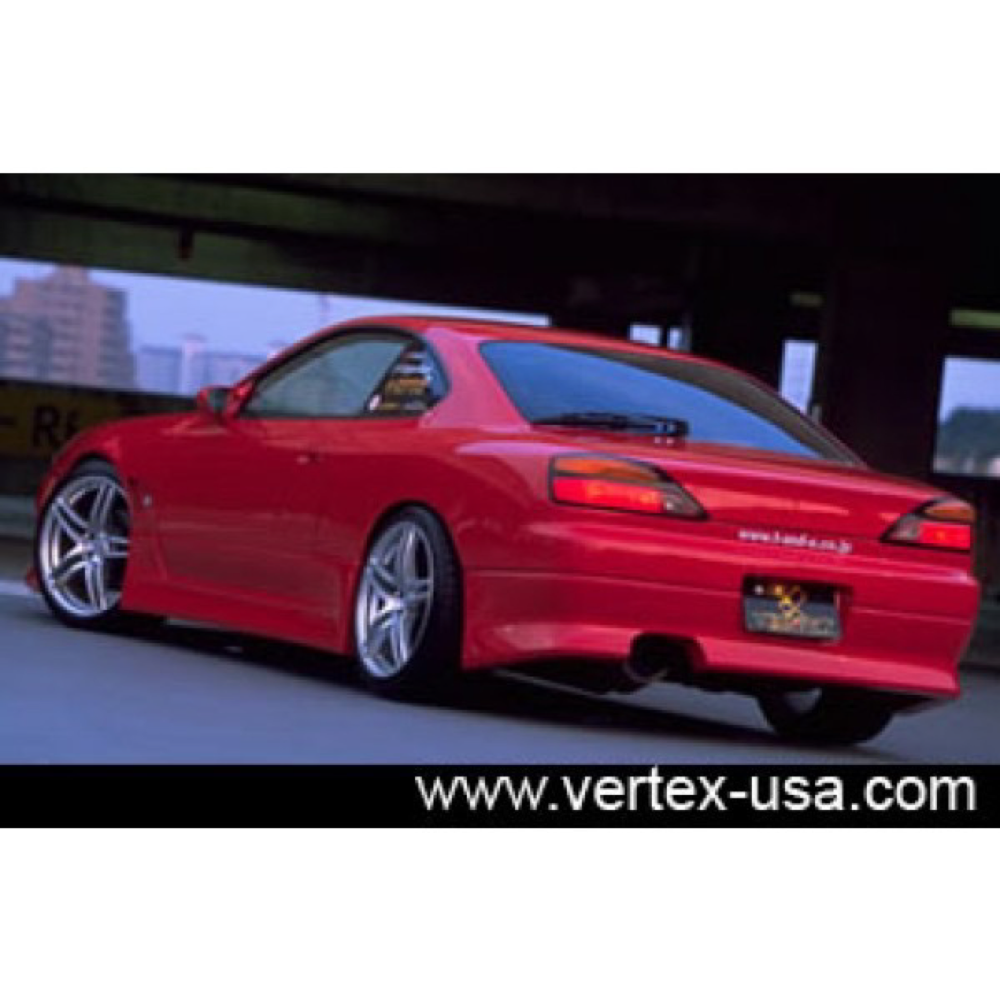 Vertex Rear Bumper for 1999-2002 Nissan S15 Silvia