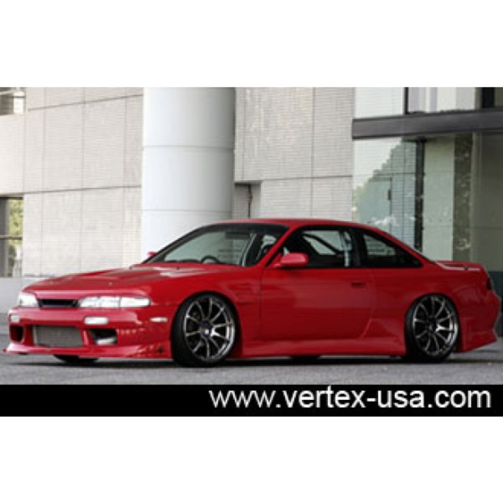 Vertex Side Skirts for 1995-1998 Nissan S14 240SX