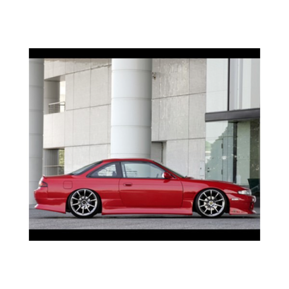 Vertex Front Aero Fenders for 1995-1996 Nissan S14 240SX Zenki