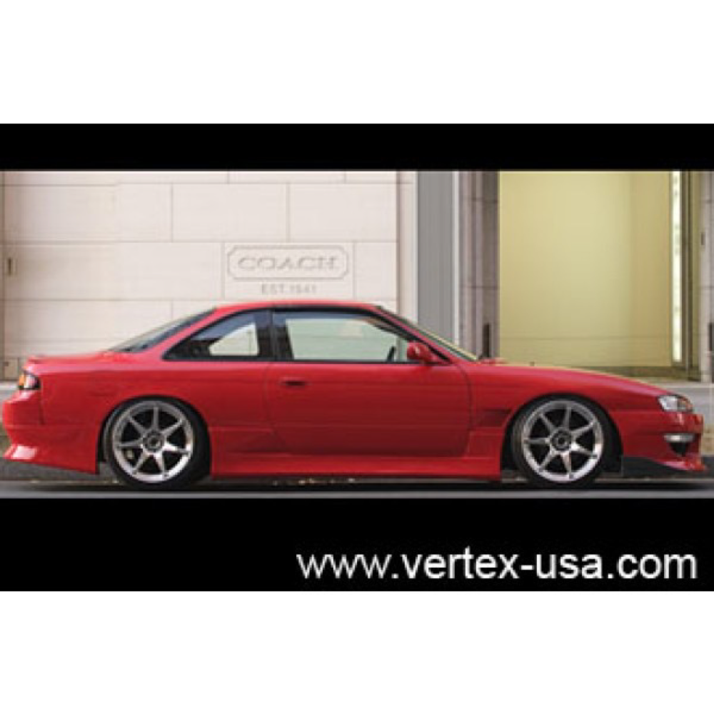 Vertex Front Aero Fenders for 1997-1998 Nissan S14 240SX Kouki
