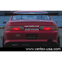 Vertex Rear Bumper with Left Exhaust Exit for 1991-2000 Toyota JZZ30 Soarer/Lexus SC