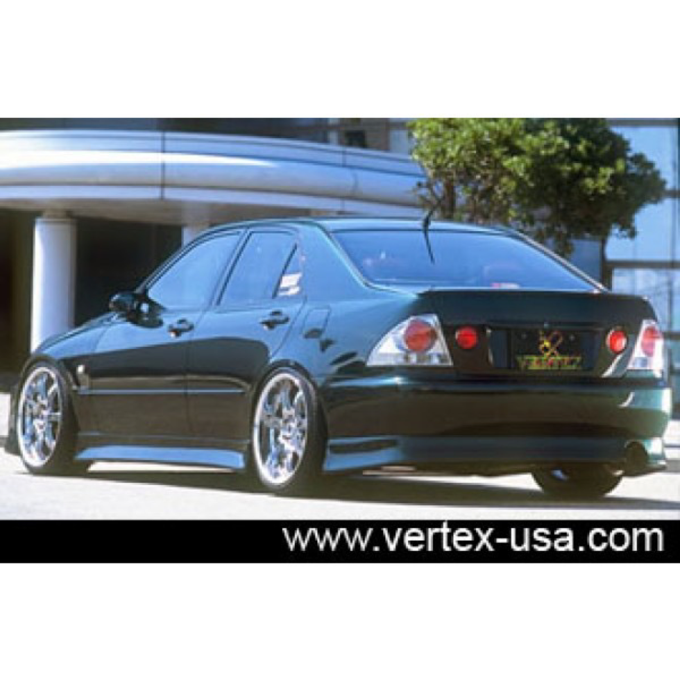 Vertex Rear Lip for 2001-2005 Toyota SXE10 Altezza/Lexus IS