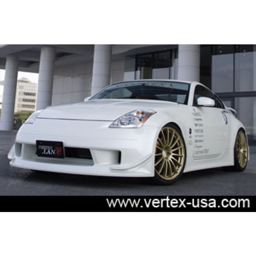 Lang Large Front Bumper Canards for 2003-2009 Nissan Z33 350Z