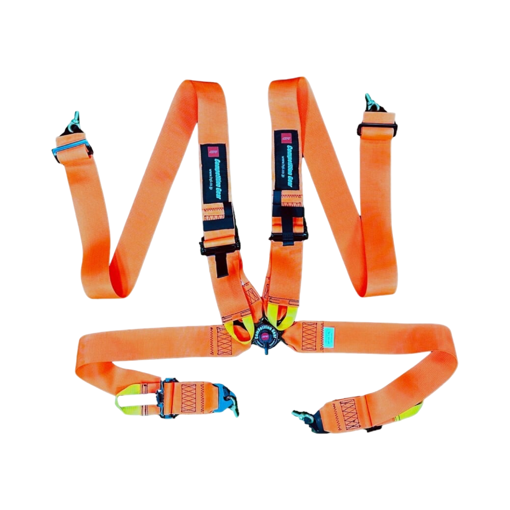 HPI  Fluorescent] Racing Harness, 4-Point, Inner/Leg Belt (Driver's Seat)