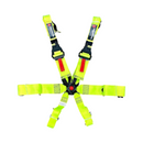 HPI    Fluorescent Racing Harness, 6-Point, FHR System Compatible