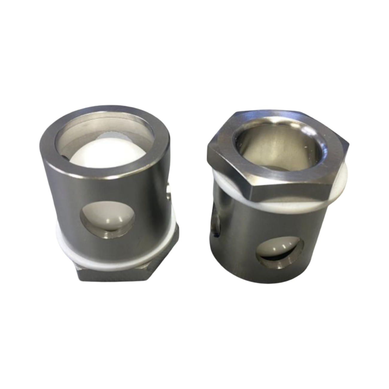 DO-Luck  Titanium check valve for fuel baffle (for AN12 size holes)