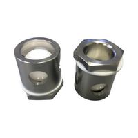 DO-Luck  Titanium check valve for fuel baffle (for AN12 size holes)