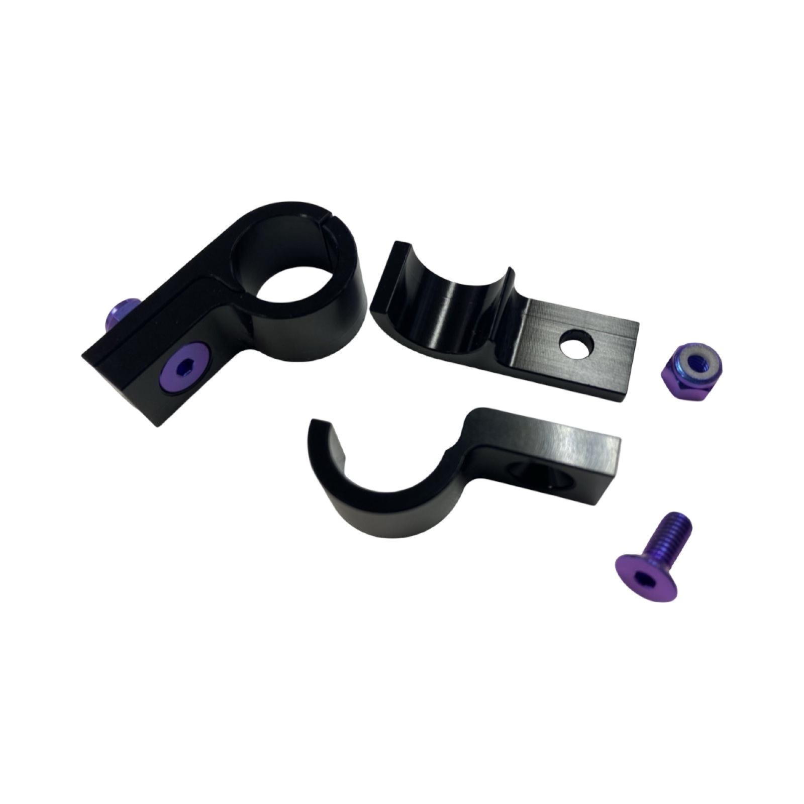 DO-Luck  Aluminum clamp 1 hole/2 holes (13.5mm inner diameter)