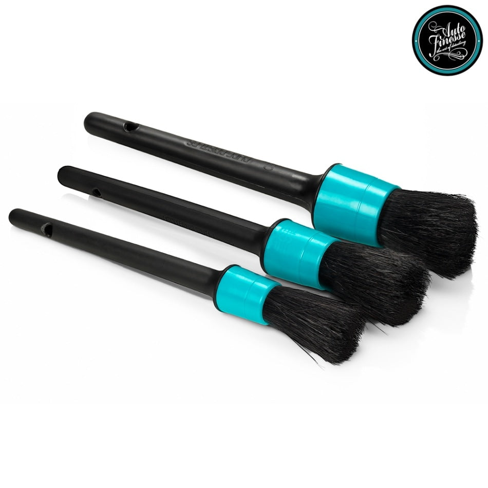 AUTO FINESSE  Detailing Brush Set of 3, Auto Finesse