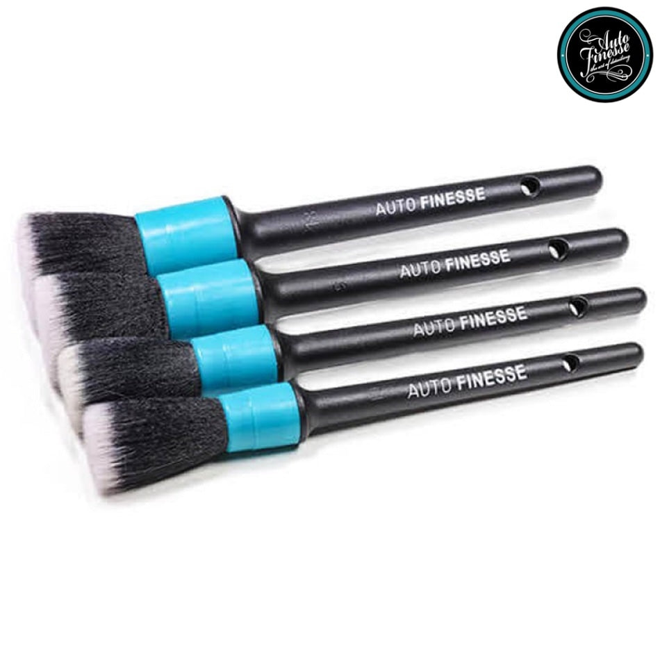 AUTO FINESSE  Feather Tip Brush Set of 4 Auto Finesse