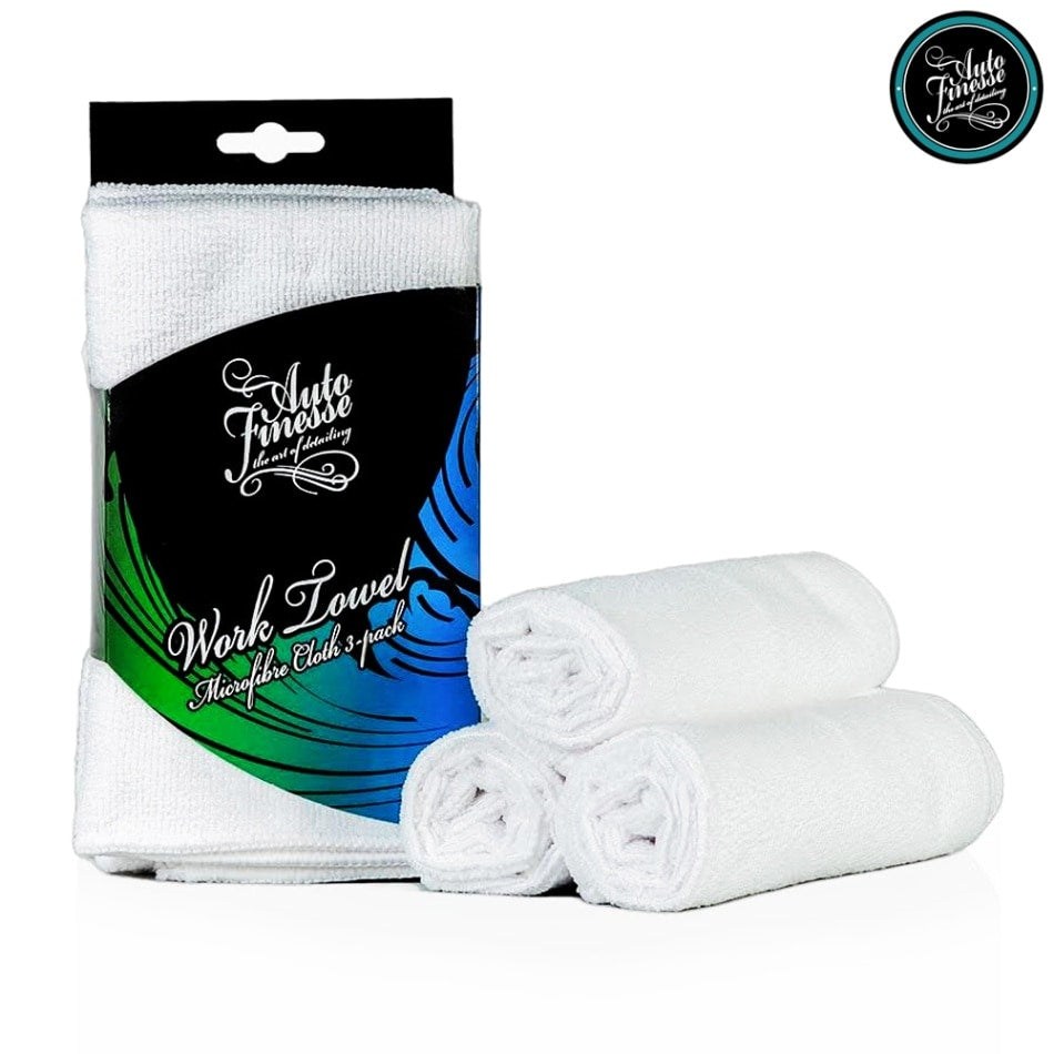 AUTO FINESSE  WORK CLOTH TRIO WHITE